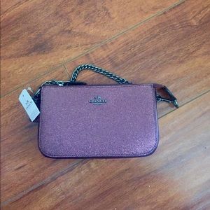 Coach glitter collection bag